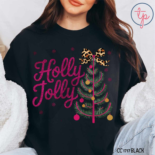 Holly Jolly Pink Leopard Coquette