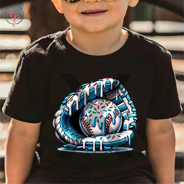 Ice Cream Drip Baseball Glove
