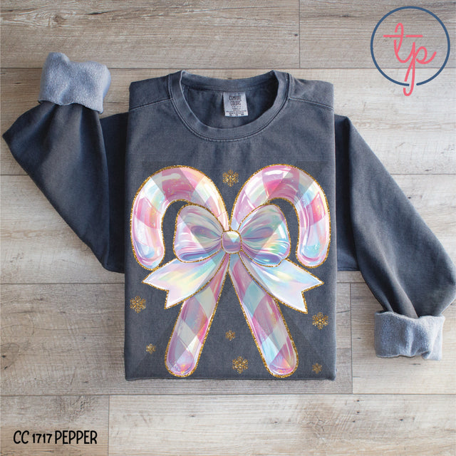 Iridescent Candy Canes
