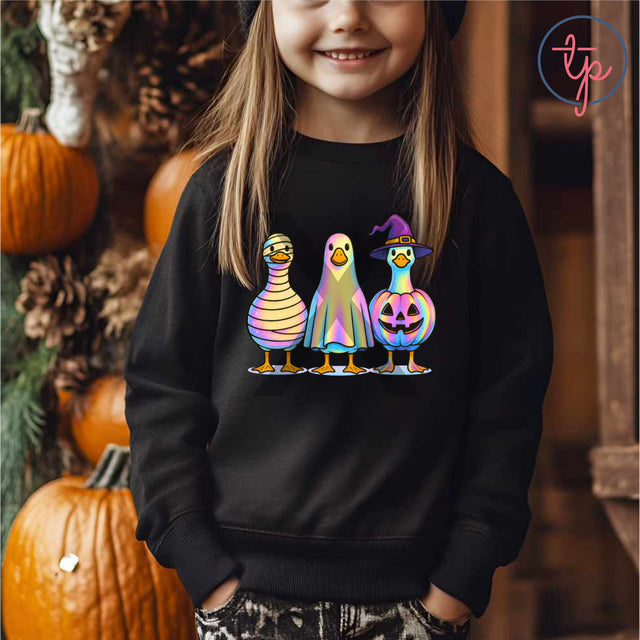Iridescent Ghost Goose Halloween