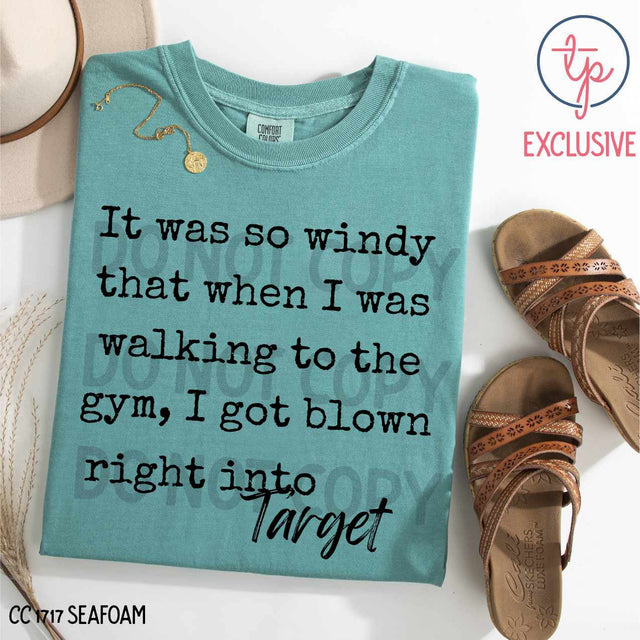 It Was So Windy Bar, Chick-fil-a, Dunkin, Liquor Store, Starbucks, Target