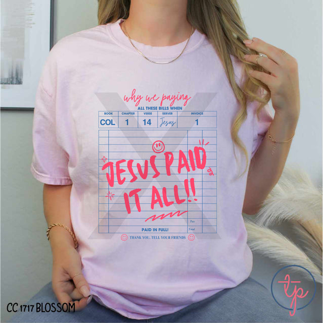 Jesus Paid it All Check