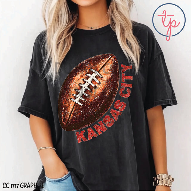 Glitter Football Cincinatti, Clemson, Cleveland, Kansas City, Kansas Jayhawks, Kansas Wildcats