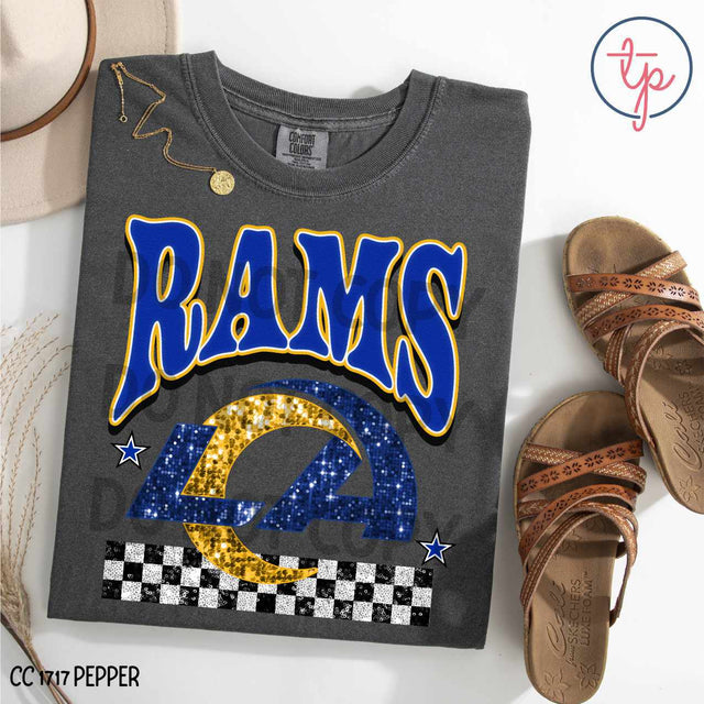 Los Angeles Rams Sequin KPI