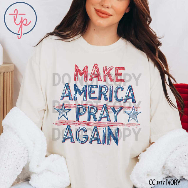 Make America Pray Again Doodle