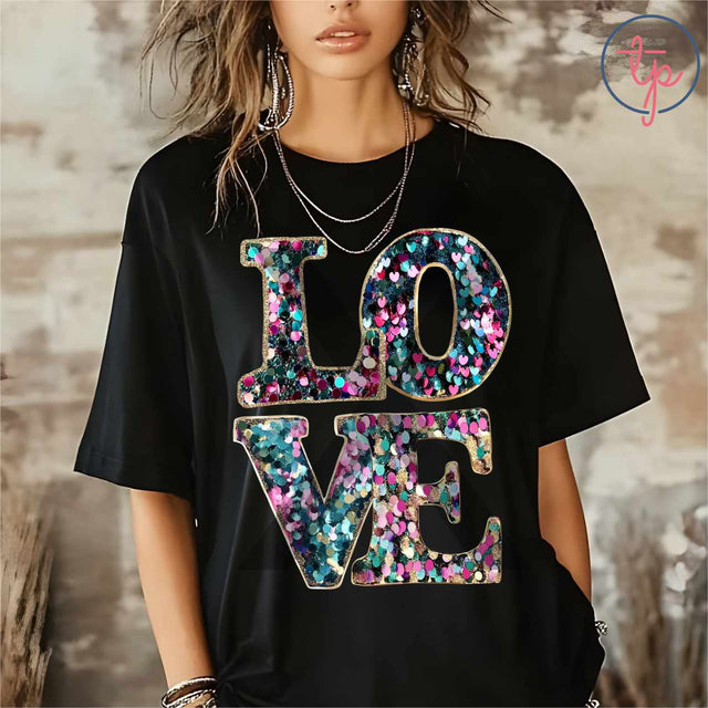 Multi Glitter Love
