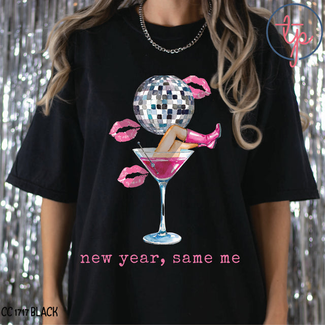 New Year Same Me Martini Disco