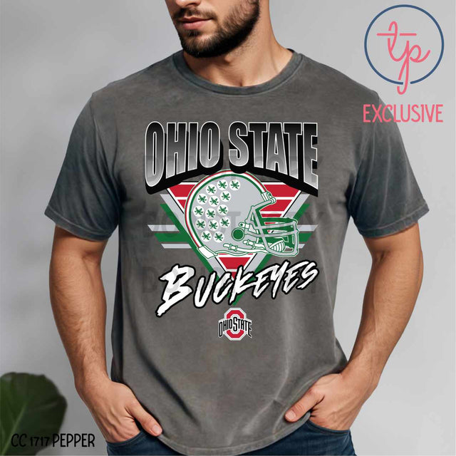 Ohio State Buckeyes Helmet Triangle