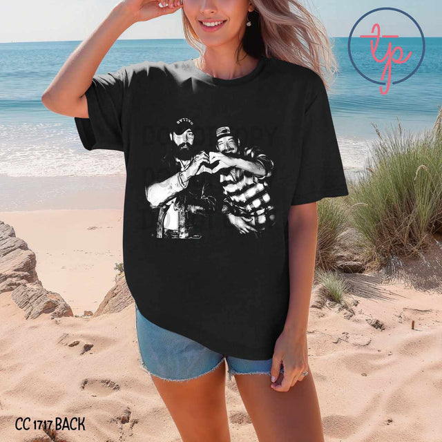 PM MW Heart Hands Black or White