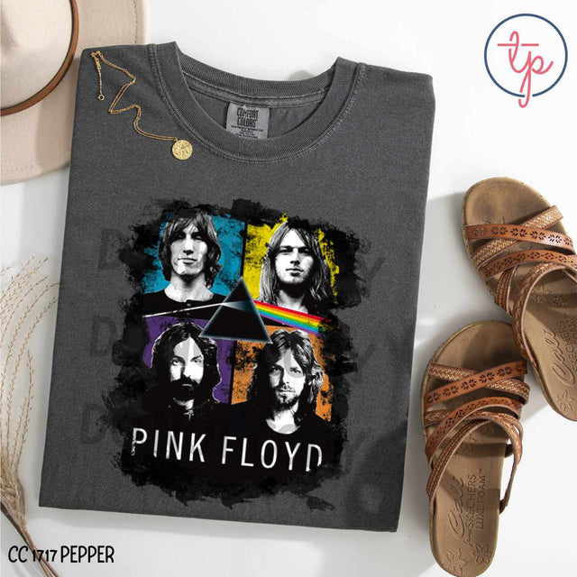 Pink Floyd Colorful Portrait