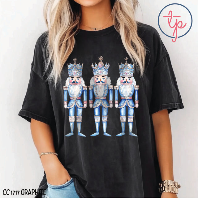 Preppy Blue Nutcrackers