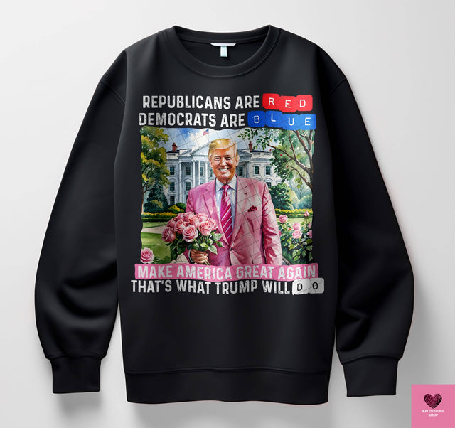 Republicans are Red Trump KPI