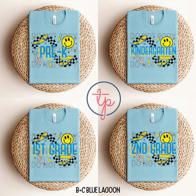 Skateboard Check Grades PK, K, First and Second