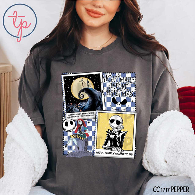 The Nightmare Before Christmas Polaroid Blue or Pink KPI