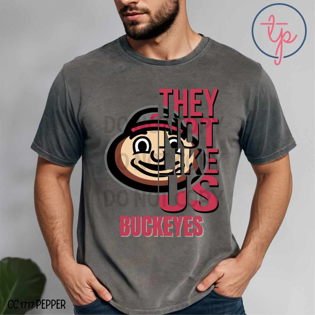 They Not Like Us Buckeyes Glitter or Solid