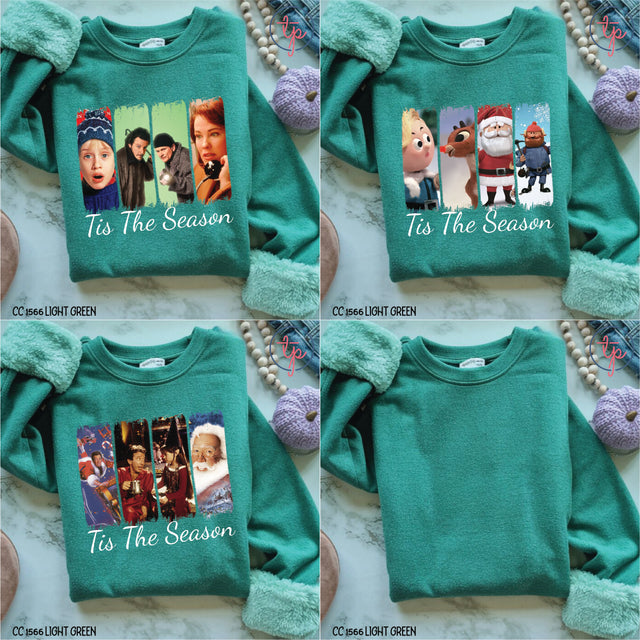 Tis The Season Christmas Vacation, Elf, Frosty, Grinch, Home Alone, Rudolph, Santa Clause