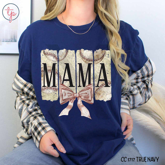 Vintage Mama Baseball