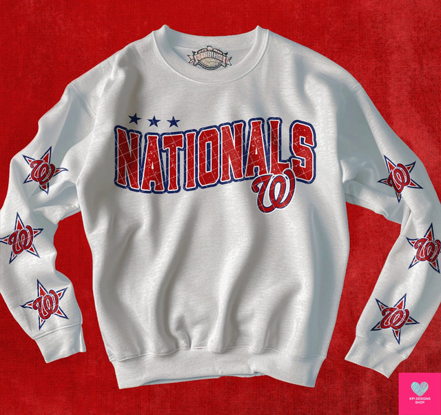 Washington Nationals KPI Front or Sleeve