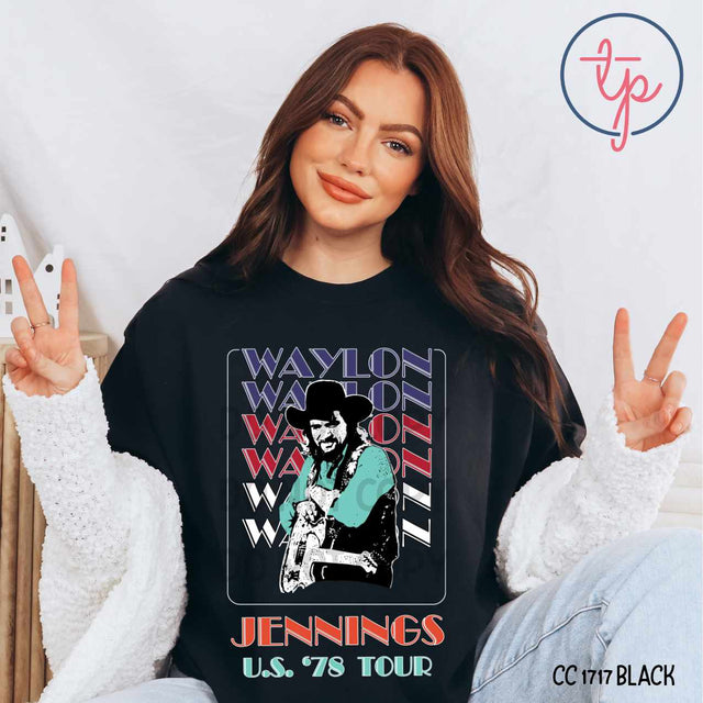 Waylon Jennings 78 Tour