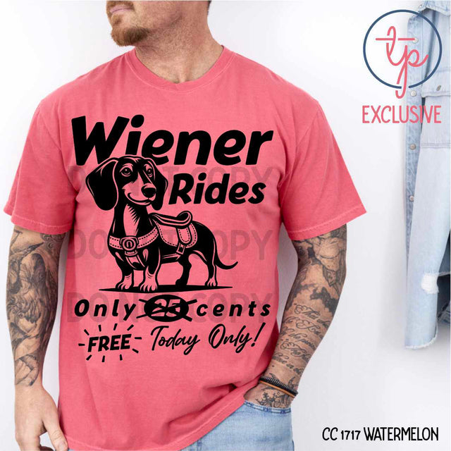 Weiner Rides Black or White