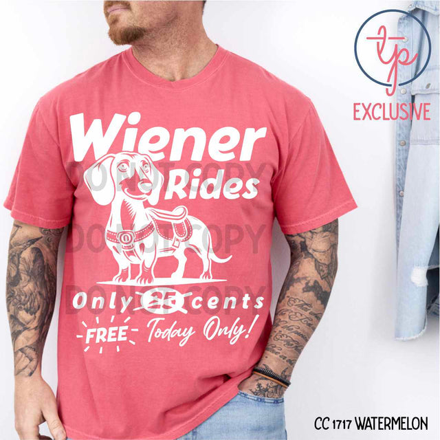 Weiner Rides Black or White