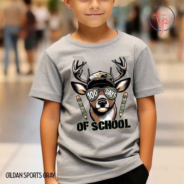 100 Days of School Deer