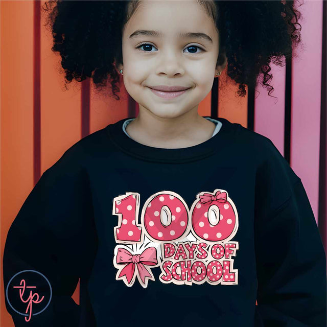 100 Days of School Pink Coquette
