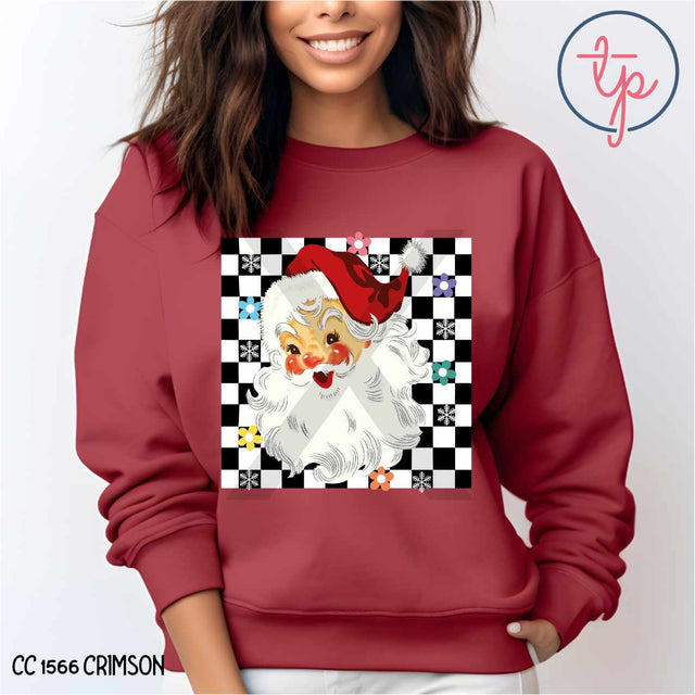 Vintage Santa Check