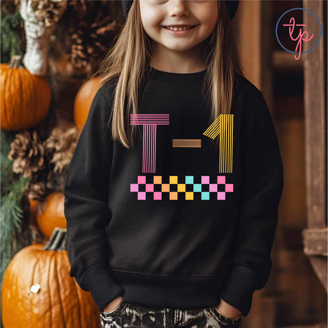 Neon Lines Grade Pre-K, Kinder, T-1, First, Second, Third, Forth, Fifth