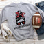 Oklahoma Sooners Messy Bun