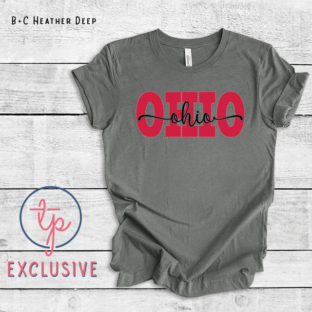 Ohio Red and Black