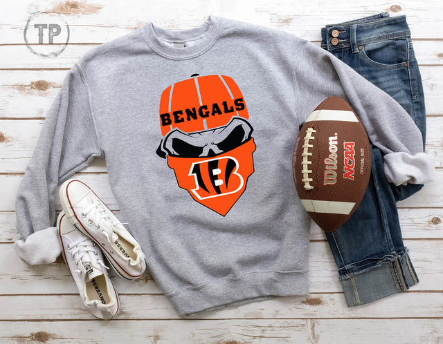 Bengals Skull Face