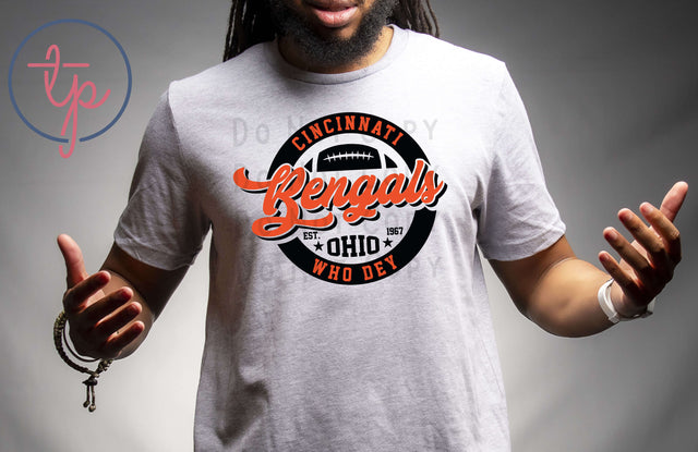 Bengals Who Dey Circle