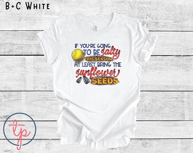 Salty Sunflower Seeds Softball