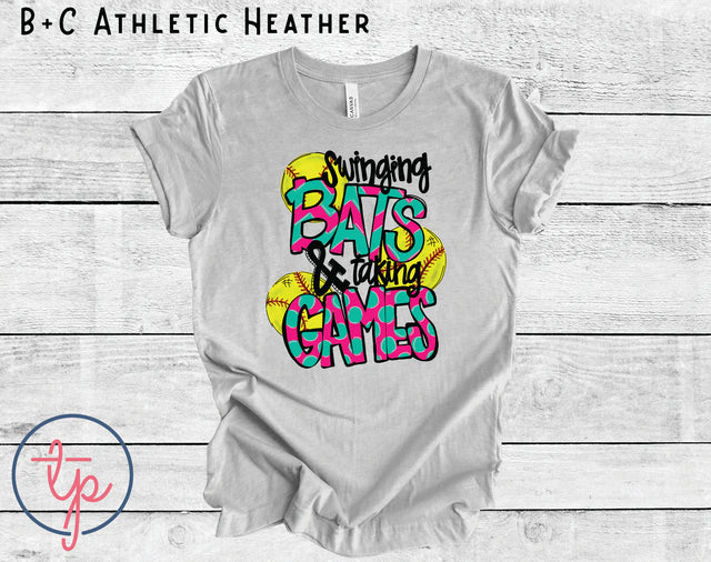 Swinging Bats and Taking Games Softball