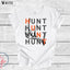Grey and Orange Hunt Antler