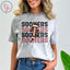 Sooners Stacked Lightning Bolt - Oklahoma