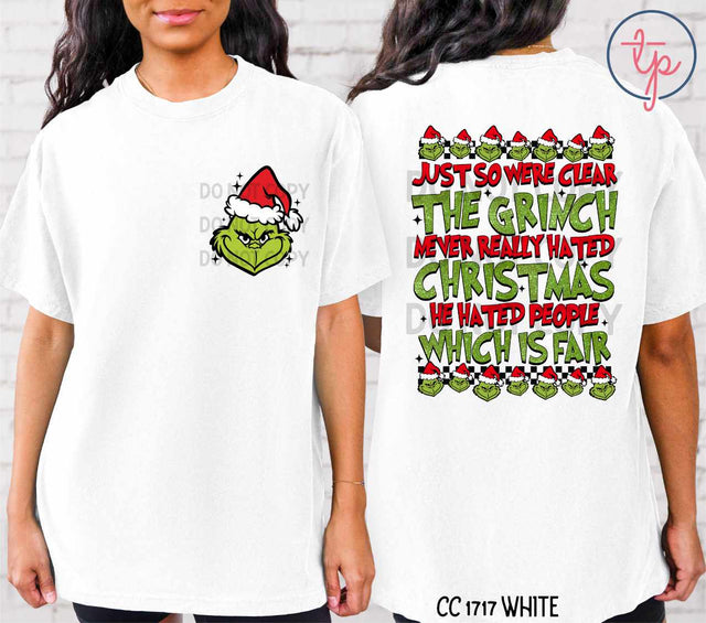 Glitter and Grinch Never Really Hated Christmas