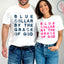Blue Collar By The Grace of God Blue or Pink