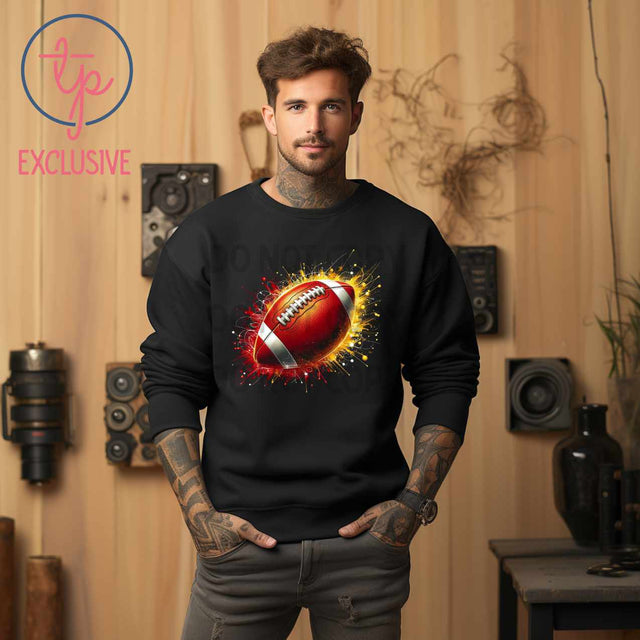 Kansas City Chiefs Football Splatter