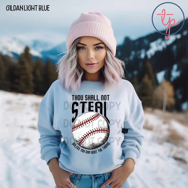 Thou Shall Not Steal Baseball