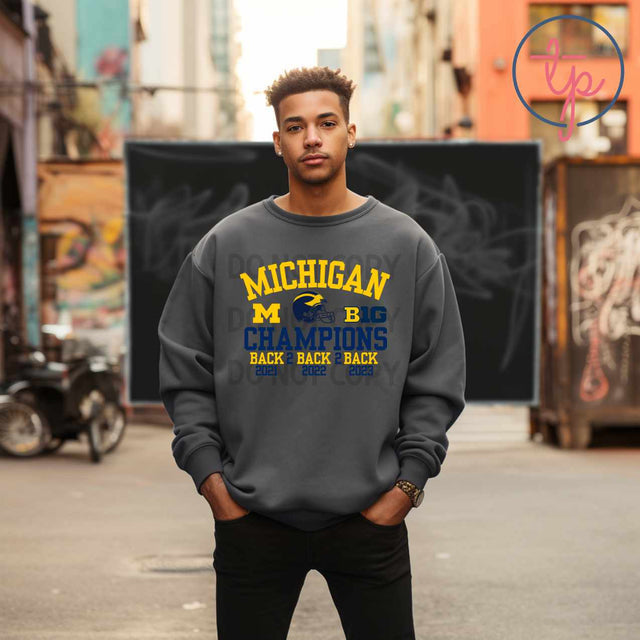 Michigan Champions Back 2 Back 2 Back