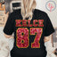 Kelce 87 Chiefs Faux Sequin