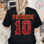 Pacheco 10 Chiefs Faux Sequin