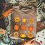 Retro Fall Pumpkin Flowers