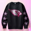 Arizona Cardinals Pink Faux Glitter KPI Front or Sleeve