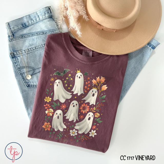 Boho Floral Ghosts