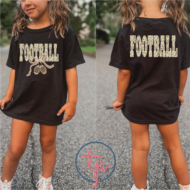 Camo Football With or Without Bow