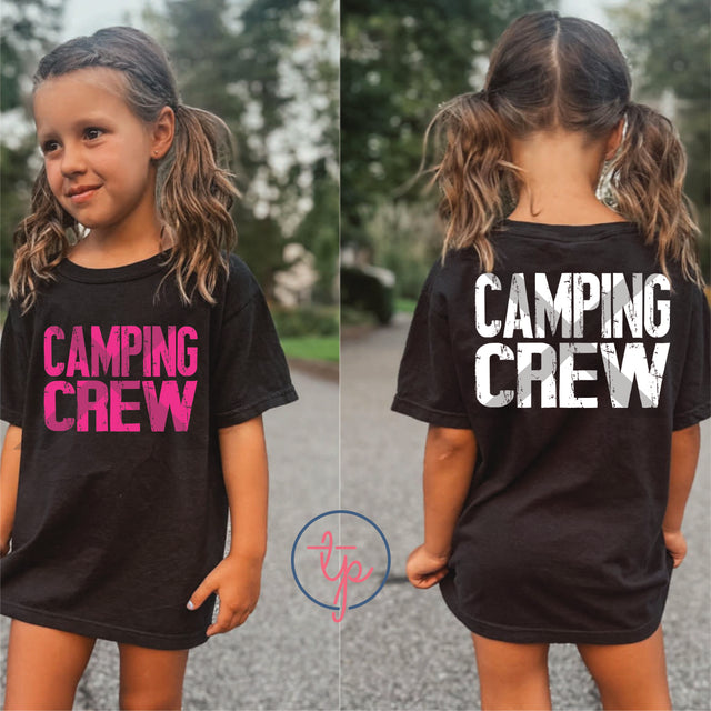 Camping Crew Pink or White