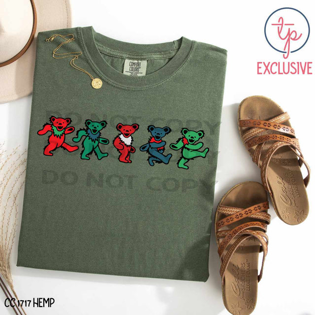 Christmas Grateful Dead Dancing Bears